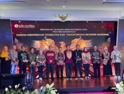 Bank SulutGo Raih Penghargaan Bergengsi dari Bank Indonesia Perwakilan Provinsi Gorontalo