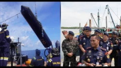 KP Orca 04, Tertibkan 20 Rumpon Milik Nelayan Filipina di Perairan Sulawesi