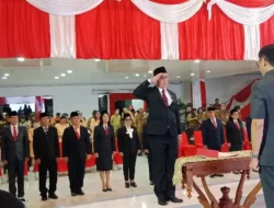 Joune Ganda Lantik Pejabat Eselon Dua, Ada yang Dapat Tugas Baru