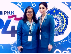 Hadiri HKG PKK ke-54 di Makassar, Ny. Rizya Ganda-Davega Siap Akselerasikan Program Strategis di Minut